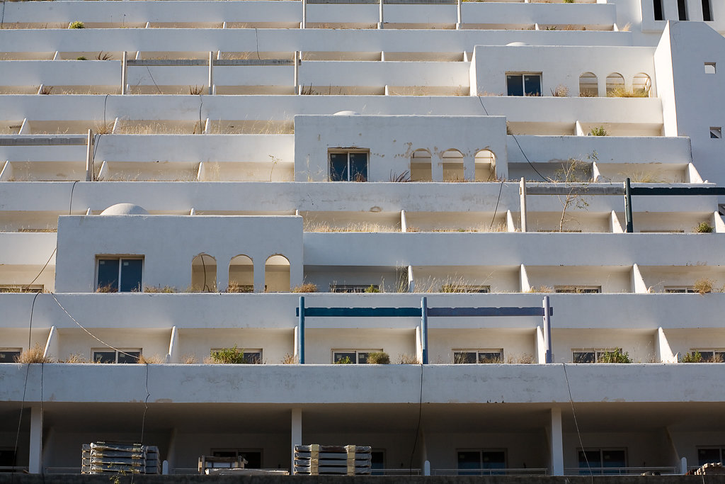 Hotel Agarrobico, Carboneras, Spanien 2009