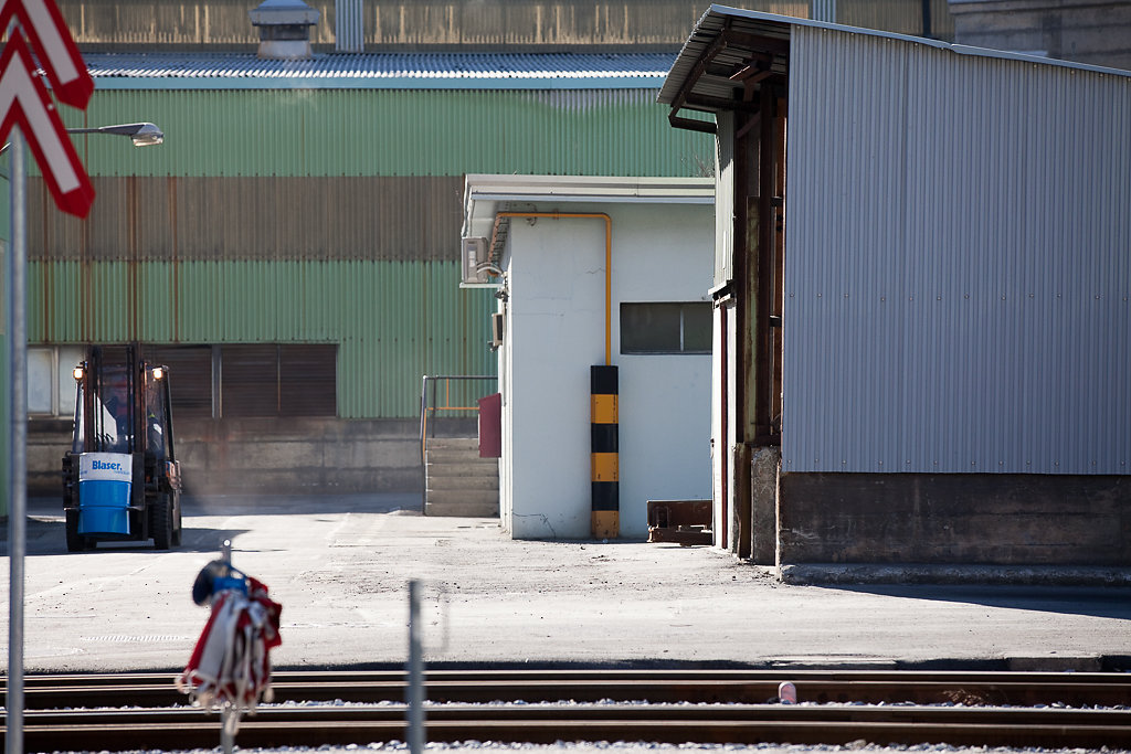 Alcan, Aluminiumgiesserei, Sierre, 2011